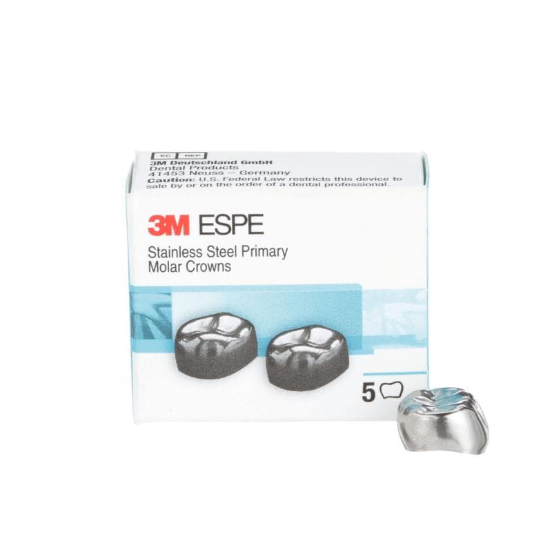Primary Molar Crowns LL First Primary Molar Refill 6 SS